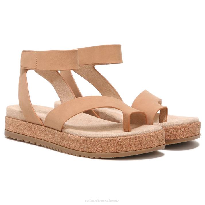 Frauen Naturalizer Cookie Dough synthetisches Nubuk Soul Divina Sandale 66FF522