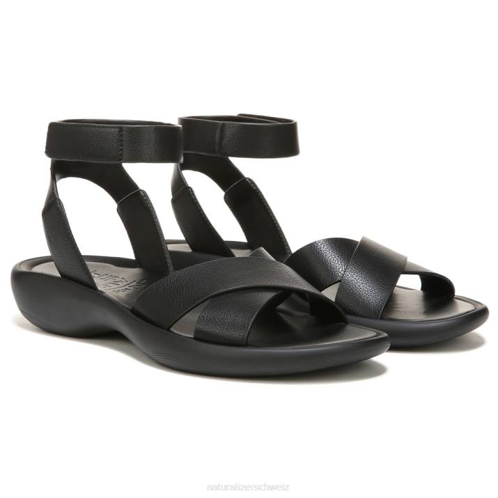 Frauen Naturalizer schwarzes Synthetik Gen N Climb Sandale 66FF406