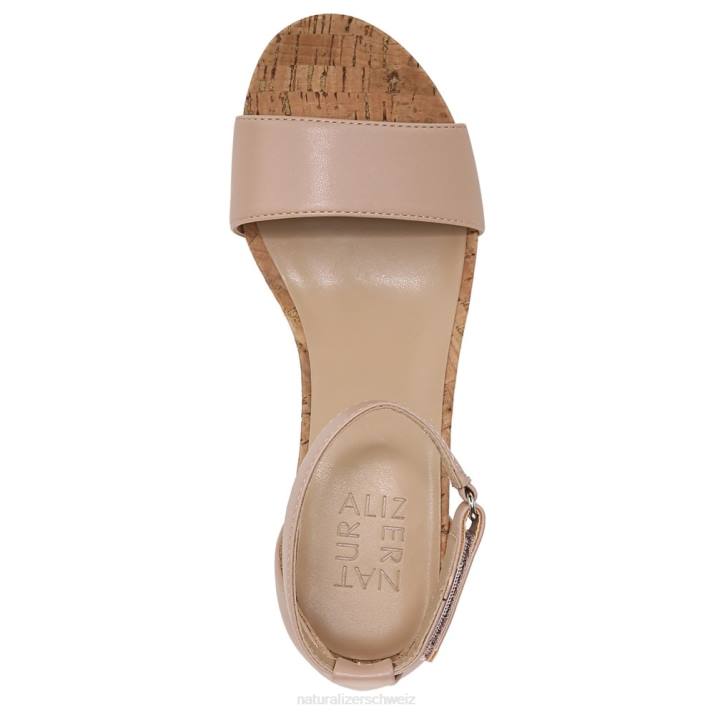 Frauen Naturalizer Vintage-Lila-Synthetik Areda Keilsandale 66FF320