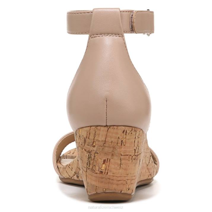 Frauen Naturalizer Vintage-Lila-Synthetik Areda Keilsandale 66FF320