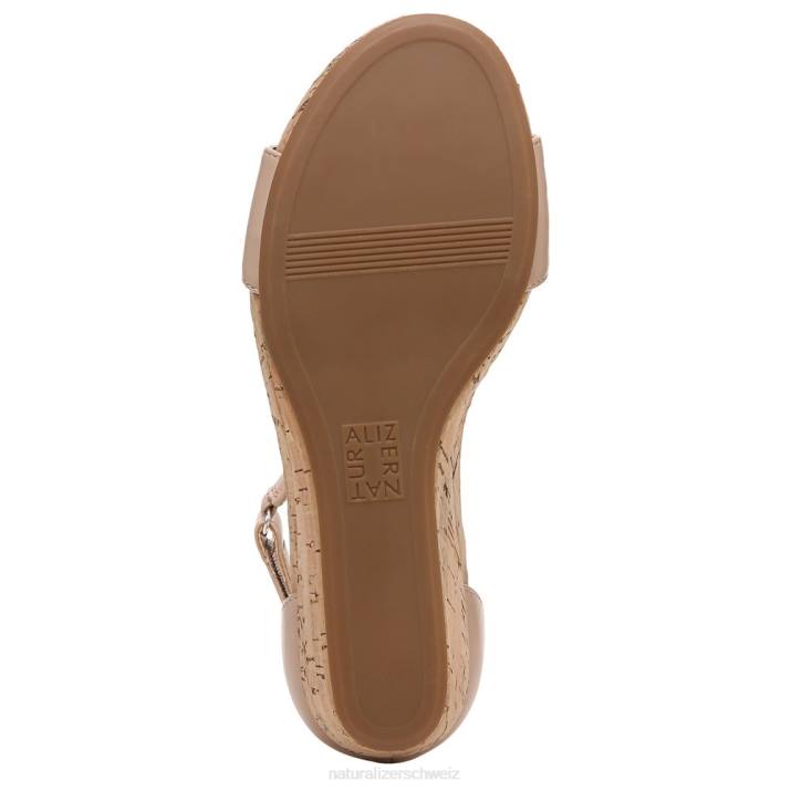 Frauen Naturalizer Vintage-Lila-Synthetik Areda Keilsandale 66FF320