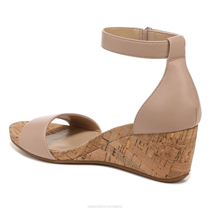 Frauen Naturalizer Vintage-Lila-Synthetik Areda Keilsandale 66FF320