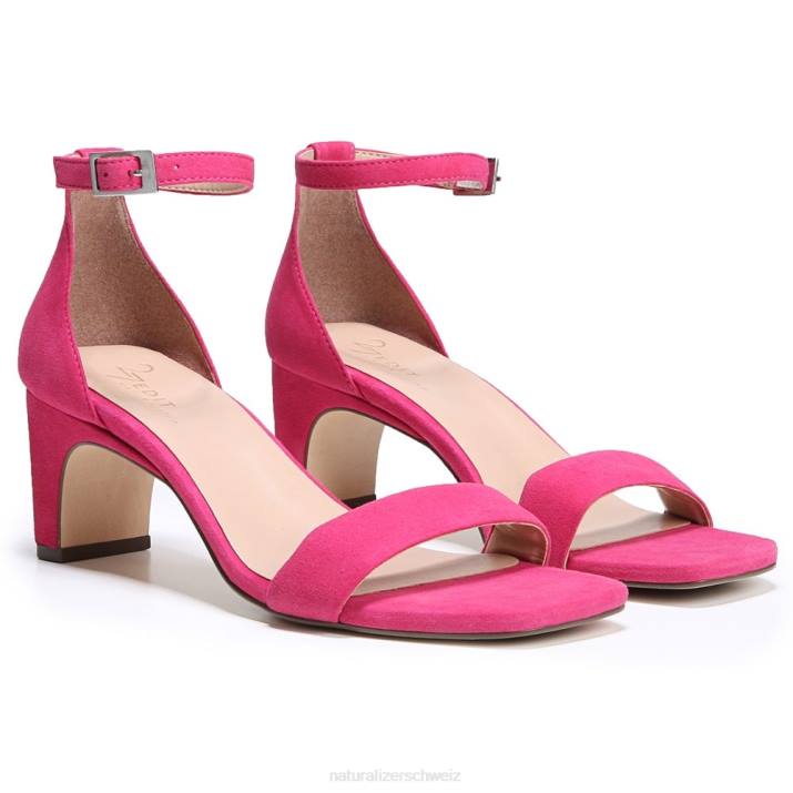 Frauen Naturalizer Fuchsia-Leder 27 Edit Iris-Kleidsandale 66FF110