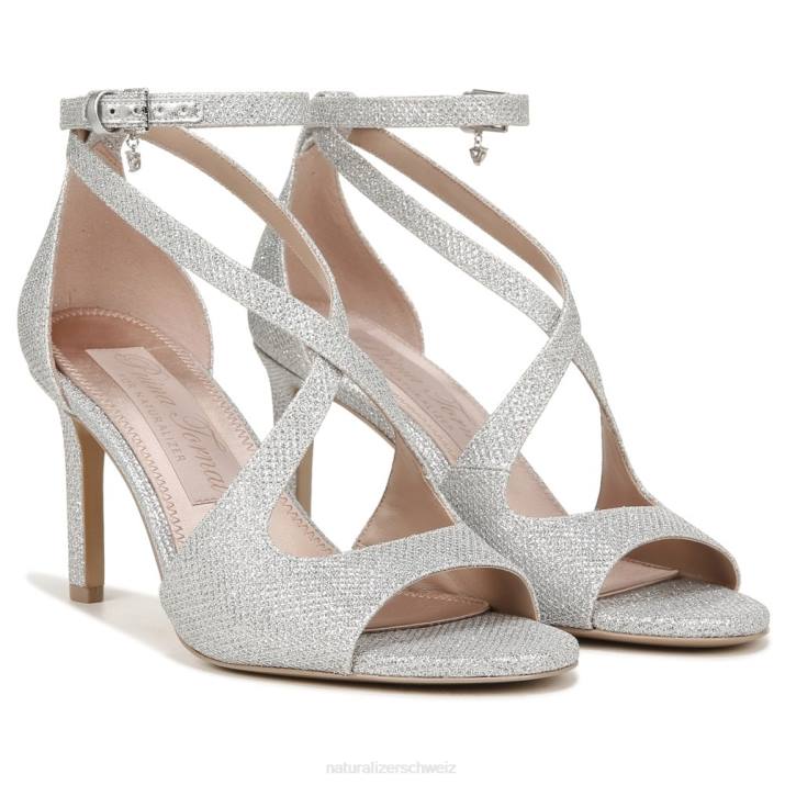 Frauen Naturalizer Silber Amor 2 Kleid-Sandale 66FF321