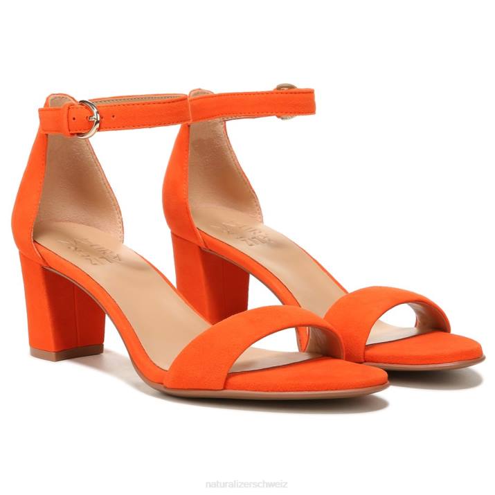 orangefarbenes Wildleder