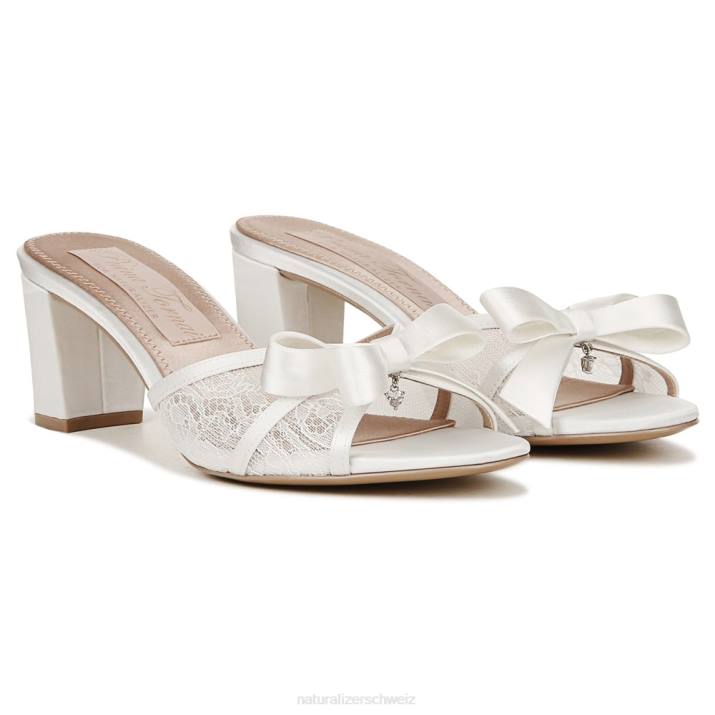 Frauen Naturalizer Alhubu-Seide weiß Alhubu Slide-Sandale 66FF311