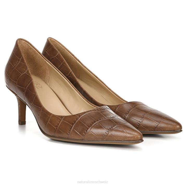 Frauen Naturalizer Bananenbrot-Krokoleder immer pumpen 66FF209