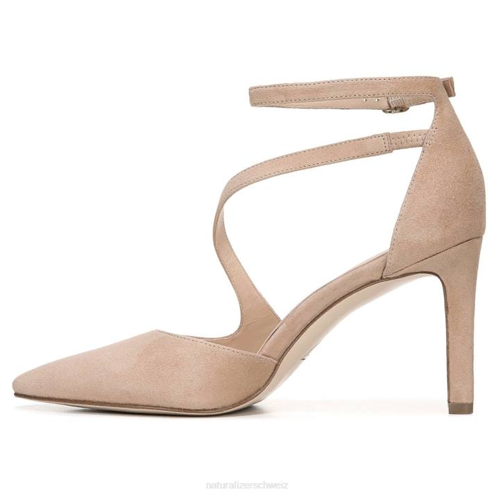 Frauen Naturalizer Taupefarbenes Wildleder 27 Abilyn-Pumpe bearbeiten 66FF130