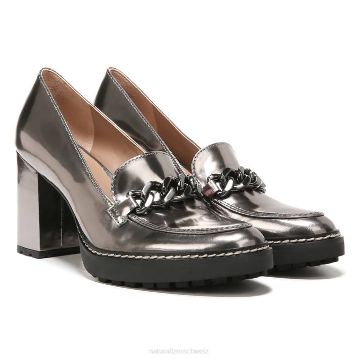 Frauen Naturalizer Zinnleder Callie Moc 66FF259