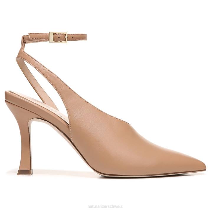 Frauen Naturalizer taupefarbenes Leder 27 Edit Adelice Pump 66FF218