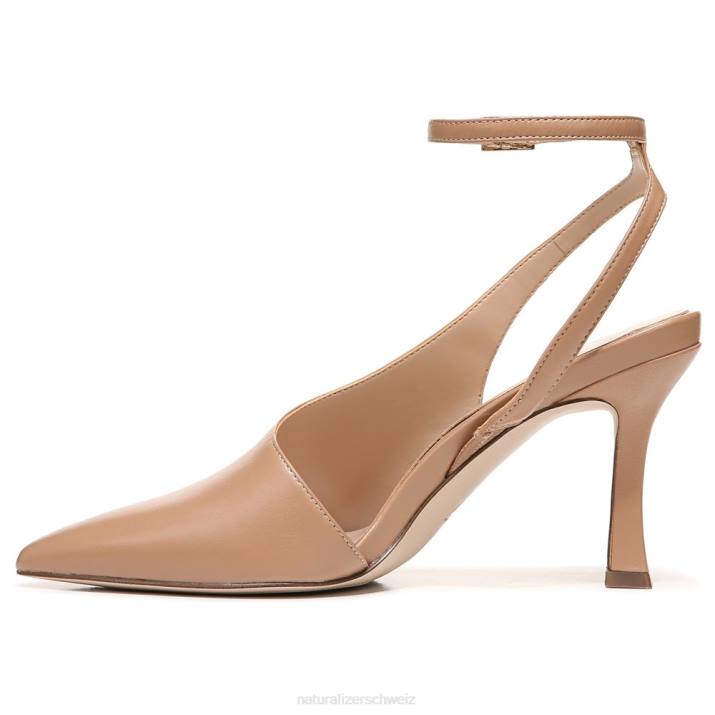 Frauen Naturalizer taupefarbenes Leder 27 Edit Adelice Pump 66FF218