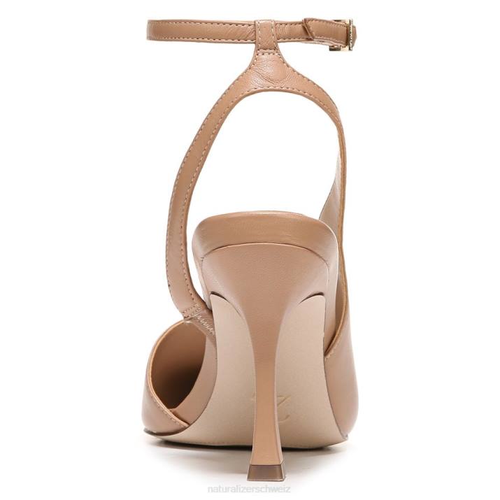 Frauen Naturalizer taupefarbenes Leder 27 Edit Adelice Pump 66FF218