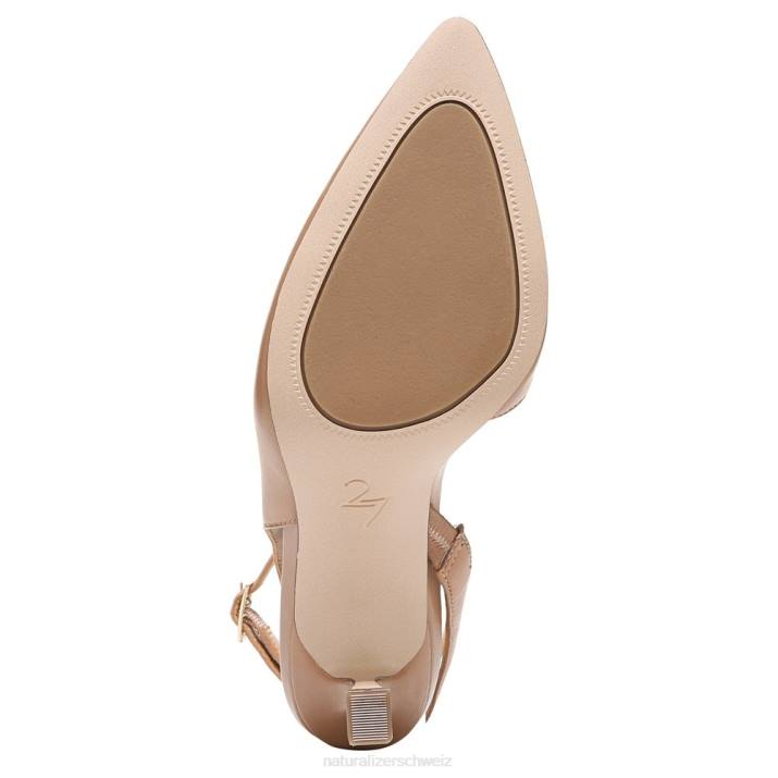 Frauen Naturalizer taupefarbenes Leder 27 Edit Adelice Pump 66FF218