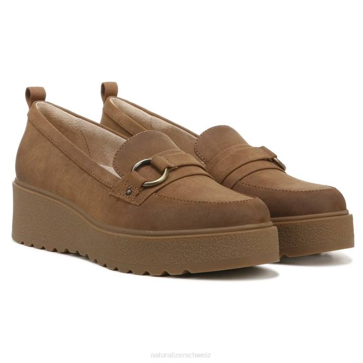 Frauen Naturalizer Bananenbrotbrauner Stoff Soul Joyla Loafer 66FF552