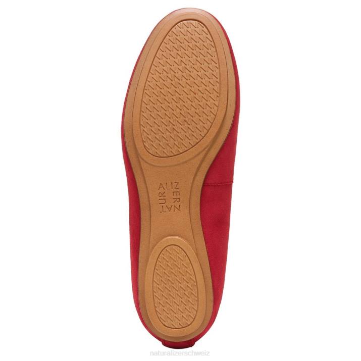 Frauen Naturalizer Leder mit scharfer Soße Ballerinas von Maxwell 66FF188