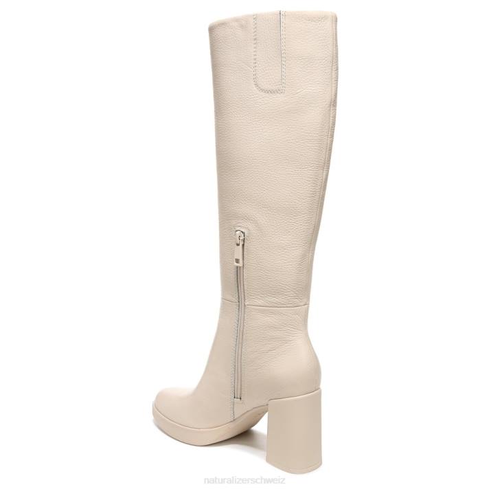 Frauen Naturalizer Porzellanbeiges Kieselleder Kniehoher Stiefel der Marke Gen N Align 66FF376