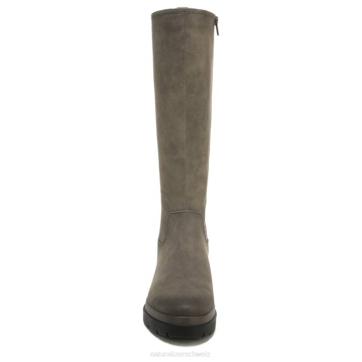 Frauen Naturalizer dunkelolivfarbener Synthetikstoff Kniehoher Stiefel von Soul Orchid 66FF612