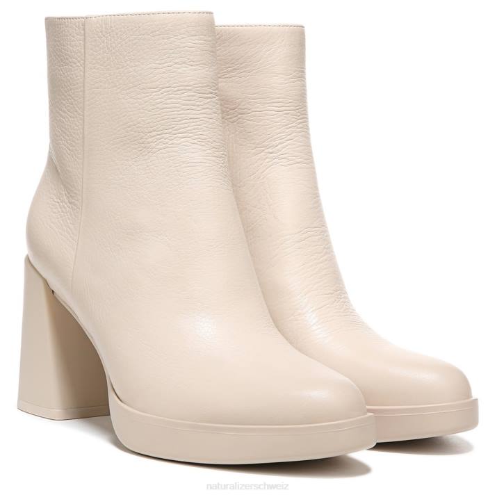 porzellanbeiges Leder