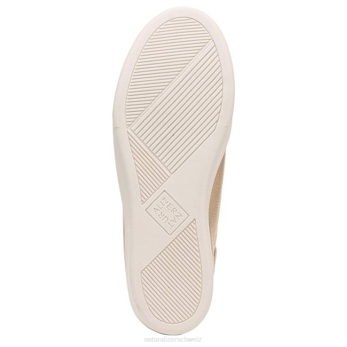 Frauen Naturalizer goldenes Leder Morrison 2.0 Schnürsneaker 66FF94