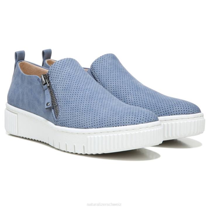 Frauen Naturalizer blaues Synthetik Soul Turner Slip-on-Sneaker 66FF421