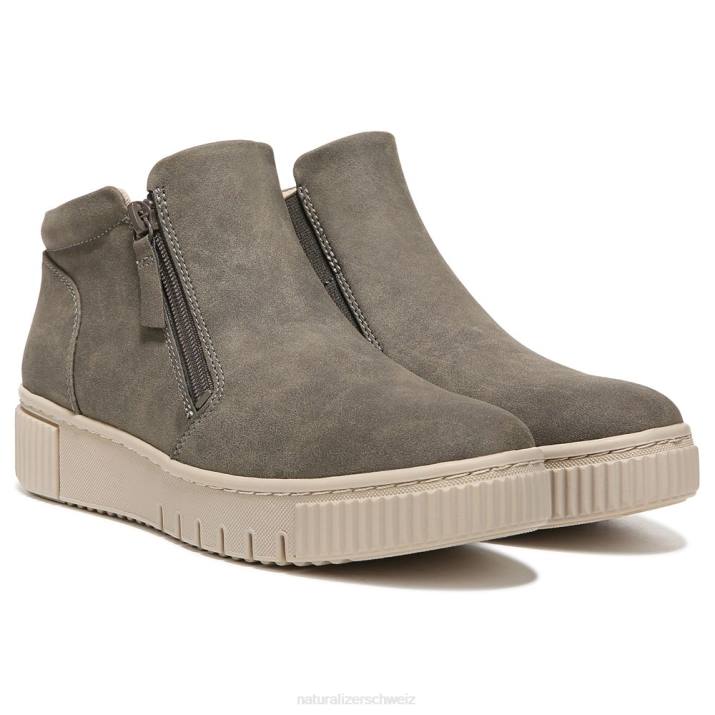 Frauen Naturalizer dunkelolivgrüner Kunststoff Soul Turner Mid-Sneaker 66FF688