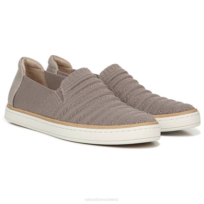 Frauen Naturalizer grauer Strickstoff Soul Kemper Slip-on-Sneaker 66FF331