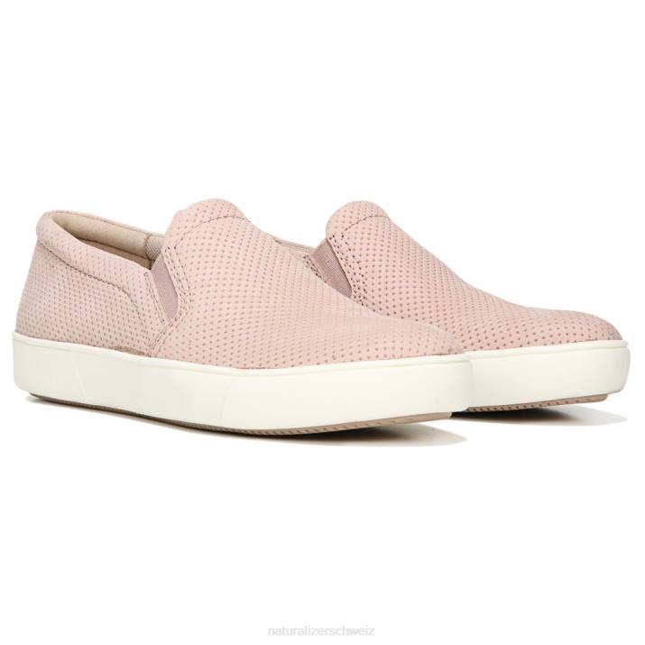 Frauen Naturalizer lilafarbenes Leder Marianne Slip-on-Sneaker 66FF512