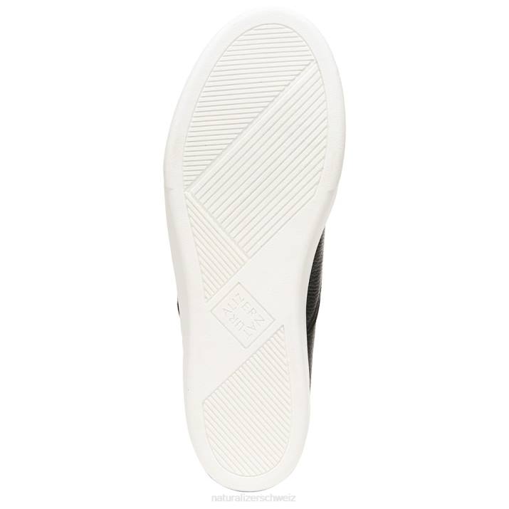 Frauen Naturalizer schwarzes Leder Marianne 2.0 Slip-on-Sneaker 66FF353