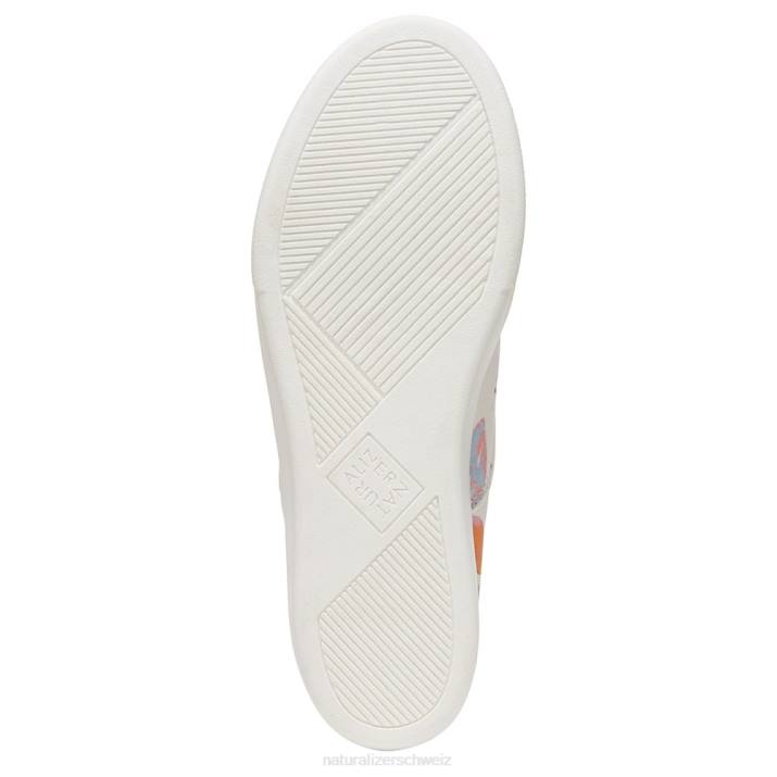 Frauen Naturalizer weiß/rosa Blumenstoff Marianne 2.0 Slip-on-Sneaker 66FF354
